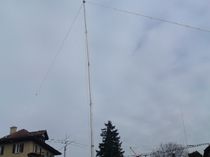 Windom-Carolina antenna (Home QTH from HB9HLM, near the castle)