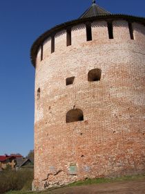 Novgorod Kremlin and Belaya (Alekseevskaya) Tower