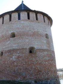 Novgorod Kremlin and Belaya (Alekseevskaya) Tower