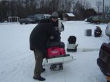 Preparation for crossing to the island